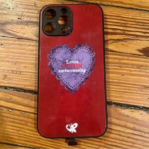 Pop Clings OR Love is Embarrassing Light Up LED Phone Case iPhone 13 Pro Max